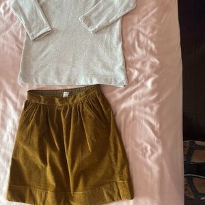 Tween skirt, Corduroy Skirt